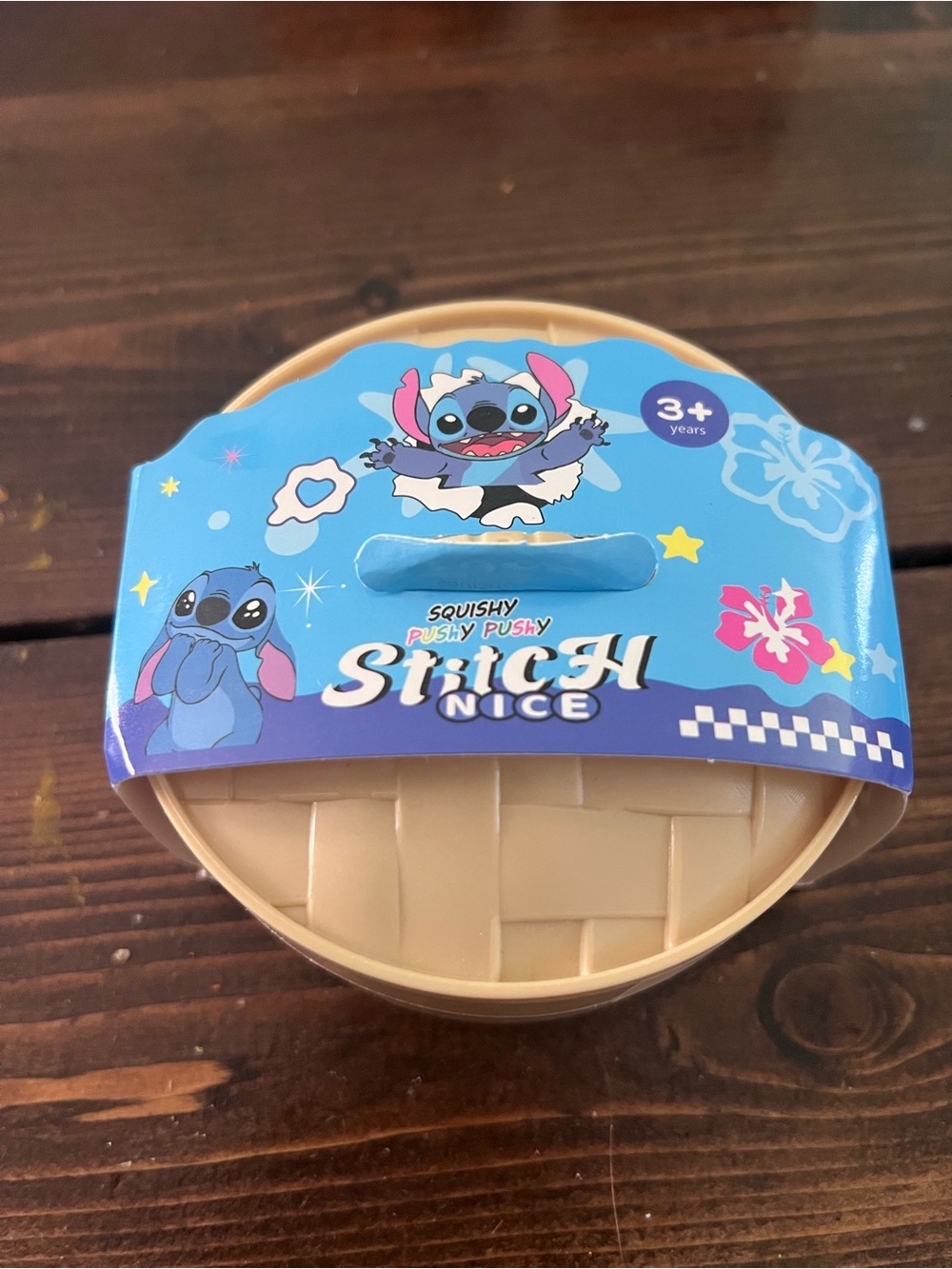 Stitch Nice Squishy Pushy Pushy Dumpling  - Blue